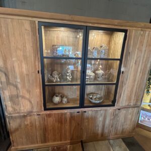 kast rustiek teak-metaal bradford