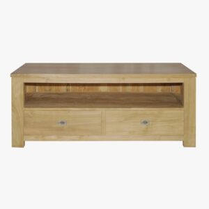 tv-kast teak 2 schuiven