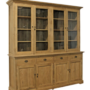 KAST TEAK MASSIEF 4 DEURS