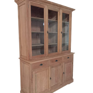KAST TEAK MASSIEF 3 DEURS