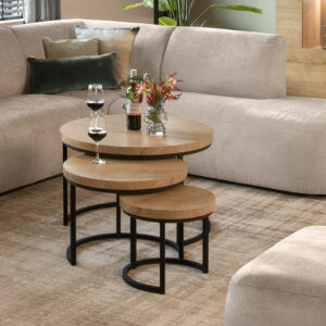 salontafel lamulux set van 3