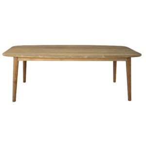 TAFEL TEAK RUSTIEK DEENS OVAAL   "NIEUW"